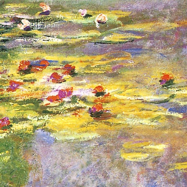 Water Lilies, 1919: Canvas Replica Painting: Medium